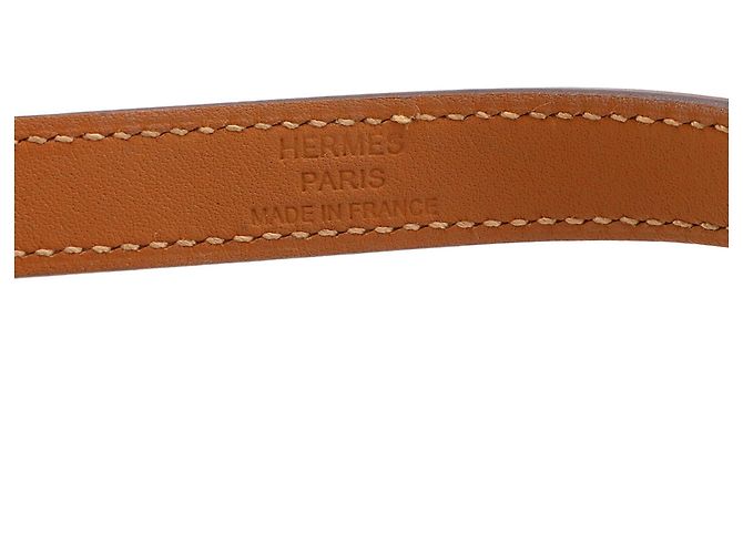 Hermès Bracciale Kelly Double Tour Hermes Taupe - vista 6