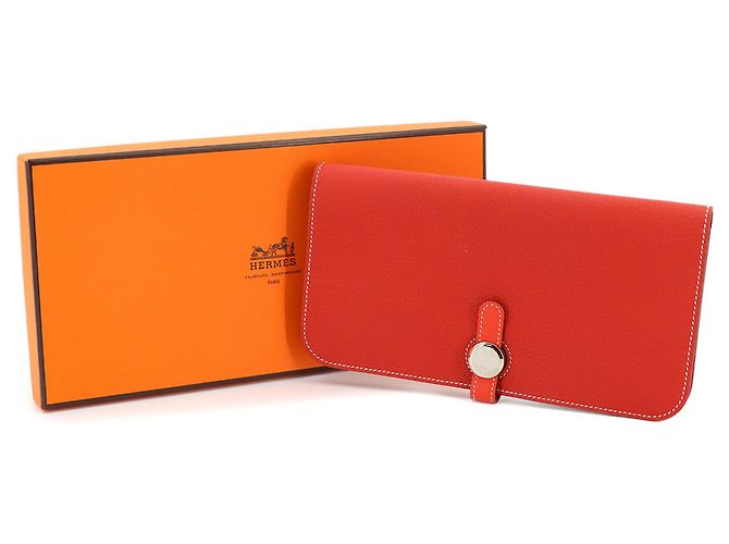 Cartera larga Dogon en piel Togo Hermès - vista 2