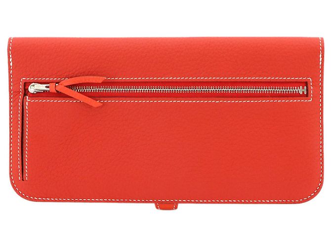 Cartera larga Dogon en piel Togo Hermès - vista 3