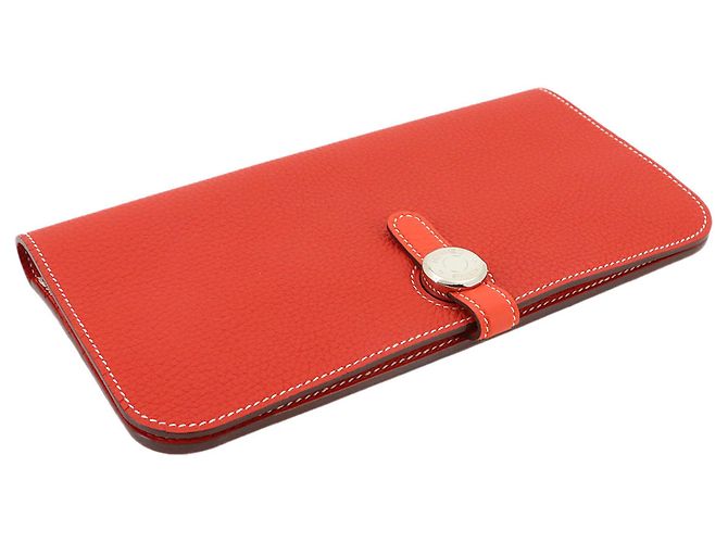 Cartera larga Dogon en piel Togo Hermès - vista 4