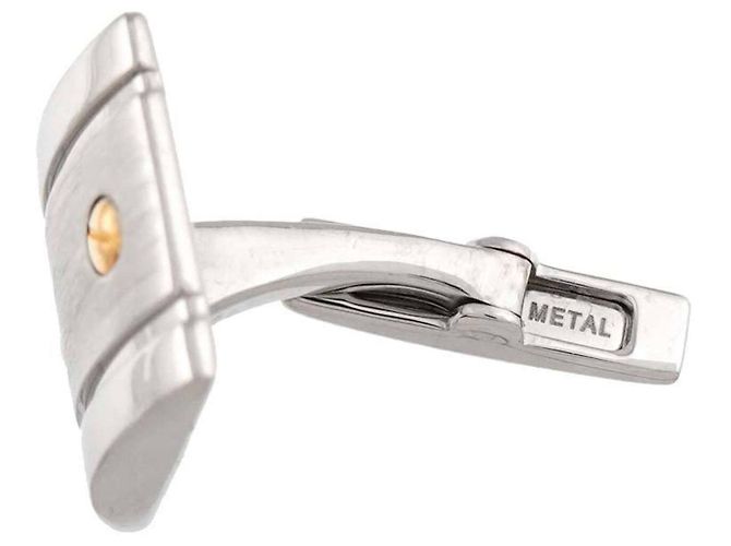 Gemelos Cartier Santos en plata - vista 7