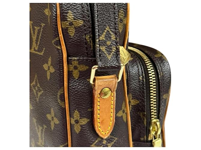 Borsa a tracolla Louis Vuitton Amazon Monogram Marrone - vista 14