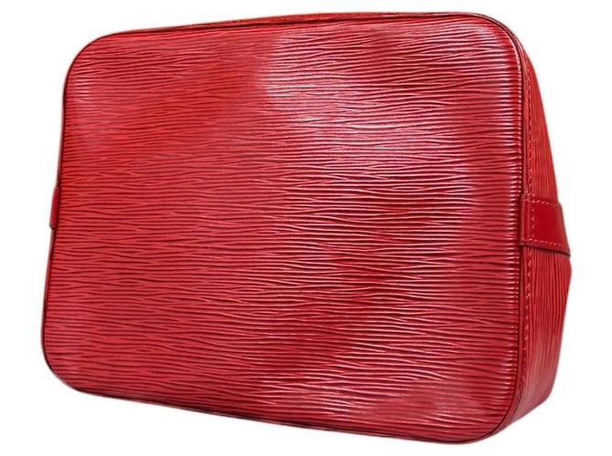 Noe Borsa a Spalla Louis Vuitton Petit Noé Epi Rosso - vista 5