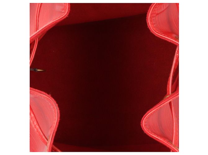 Noe Borsa a Spalla Louis Vuitton Petit Noé Epi Rosso - vista 6