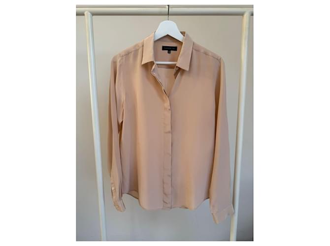 Blusa de seda Barbara Bui Beige - vista 10