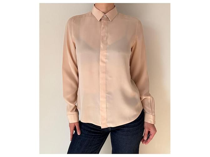 Blusa de seda Barbara Bui Beige - vista 4