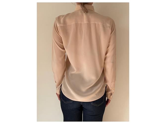Blusa de seda Barbara Bui Beige - vista 5
