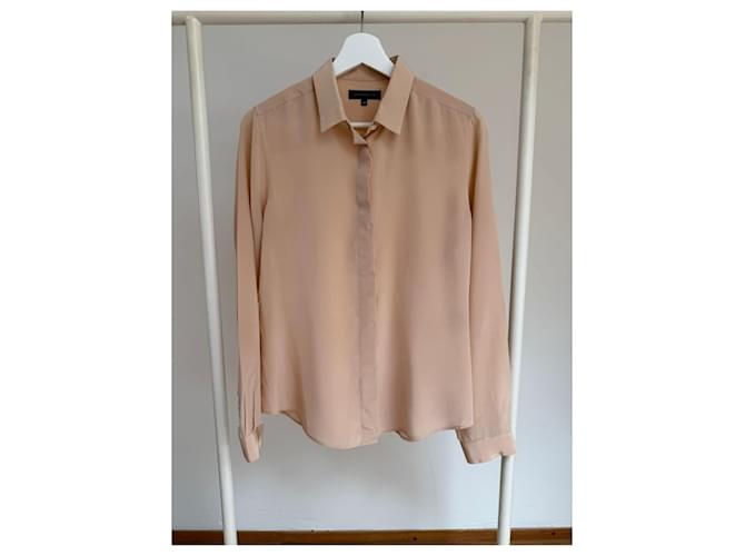 Blusa de seda Barbara Bui Beige - vista 6