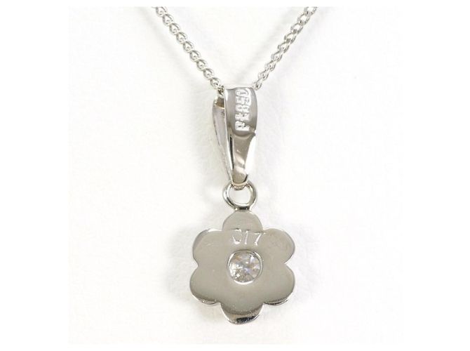 Autre Marque PT850 Platin-Halskette mit Diamant - Ansicht 3