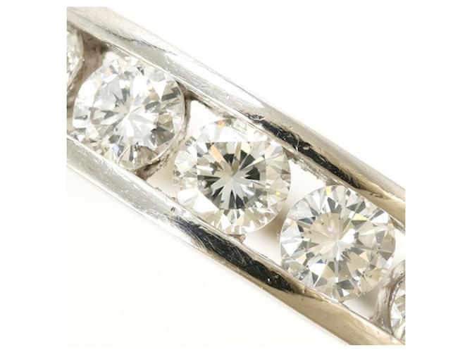 Autre Marque Platinring mit Diamant - Ansicht 2