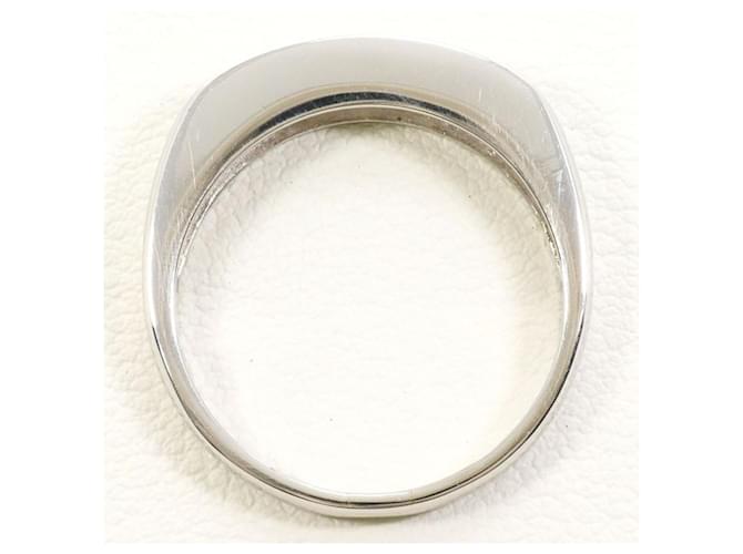 Autre Marque Platinring mit Diamant - Ansicht 3