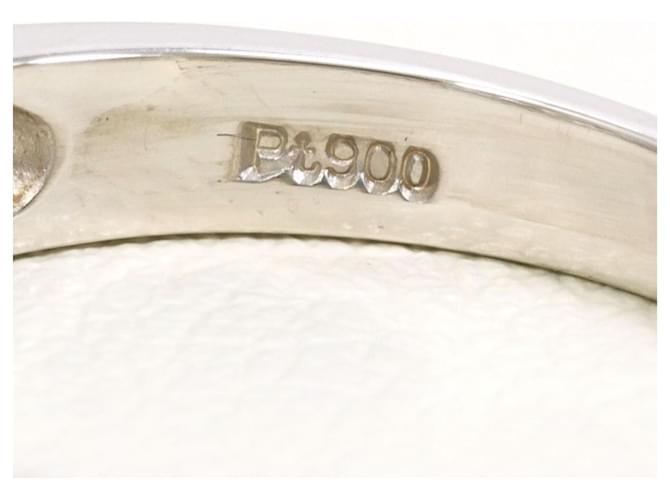 Autre Marque Platinring mit Diamant - Ansicht 5
