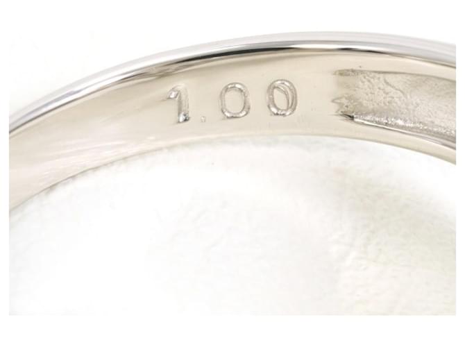 Autre Marque Platin-Ring mit gelbem Diamanten - Ansicht 6