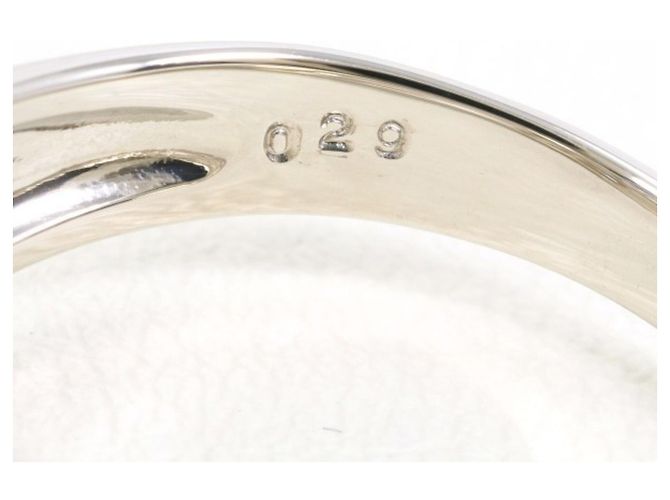 Autre Marque Platinring mit Onyx und Diamant - Ansicht 6