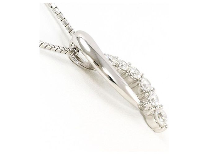 Autre Marque Colar de platina PT900 com diamante - vista 2