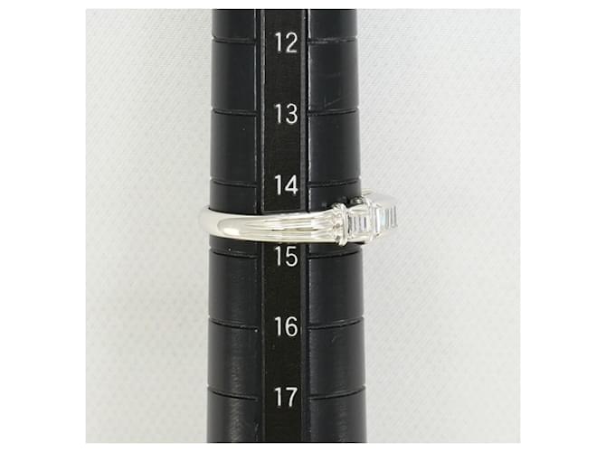 Autre Marque PT900 Platin Diamant Ring - Ansicht 8