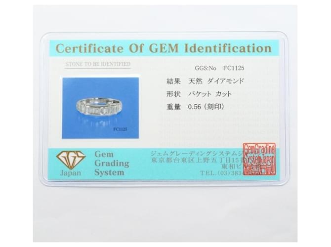 Autre Marque PT900 Platin Diamant Ring - Ansicht 9
