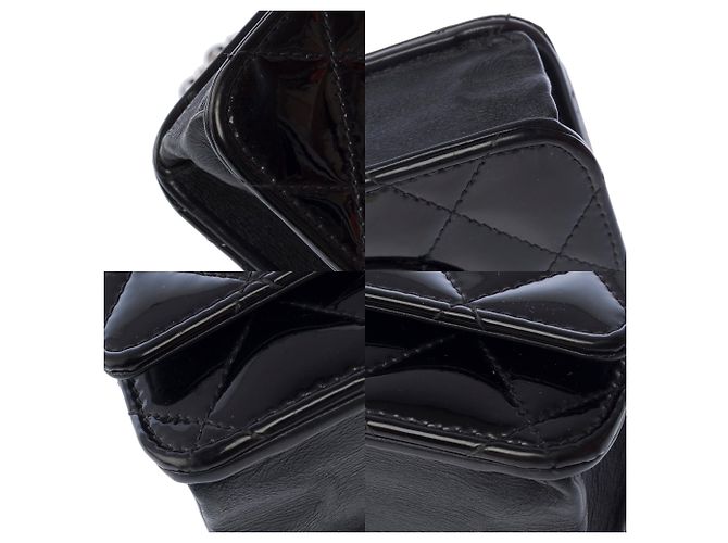 Borsa CHANEL Wallet on Chain in Pelle Nera - 103550 Nero - vista 11