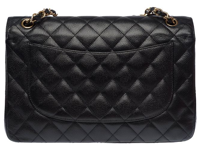 CHANEL Timeless/Classique Tasche aus schwarzem Leder - 103543 - Ansicht 3