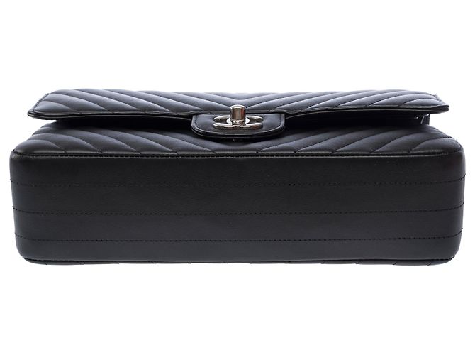 Borsa CHANEL Timeless/Classique in Pelle Nera - 103570 Nero - vista 11