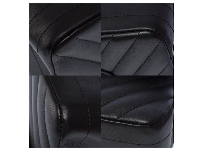 Borsa CHANEL Timeless/Classique in Pelle Nera - 103570 Nero - vista 12
