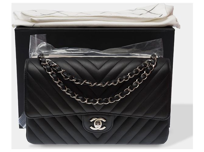Borsa CHANEL Timeless/Classique in Pelle Nera - 103570 Nero - vista 2