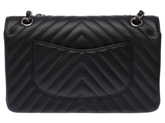 Borsa CHANEL Timeless/Classique in Pelle Nera - 103570 Nero - vista 4