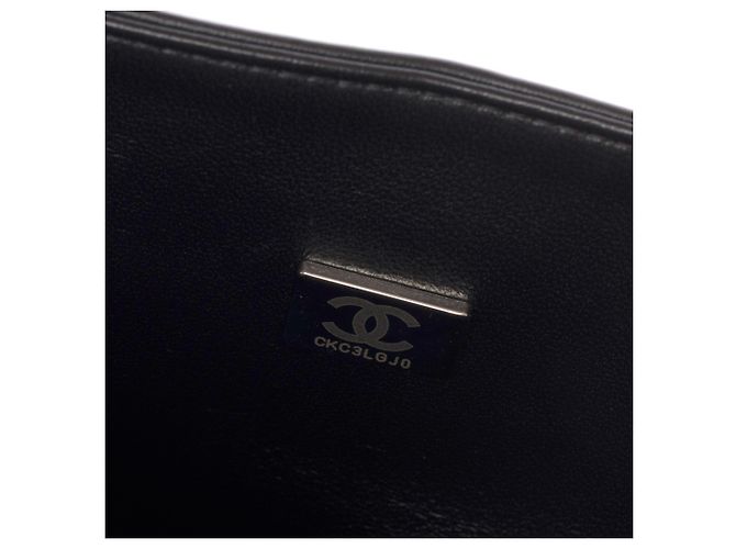 Borsa CHANEL Timeless/Classique in Pelle Nera - 103570 Nero - vista 8