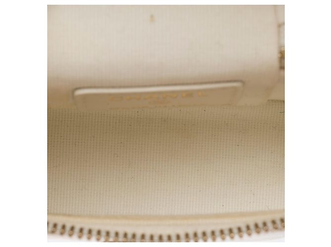 Borsa CHANEL Vanity in Pelle Bianca - 103565 Bianco - vista 9