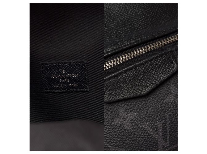 LOUIS VUITTON Grey Leather Bag - 103578 - view 6