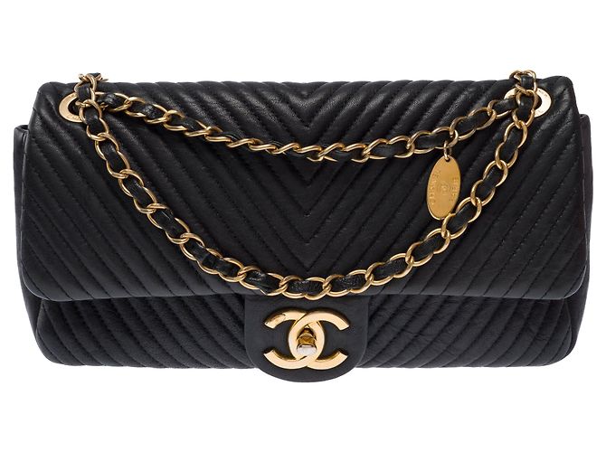 Bolso CHANEL Timeless/Classique en Cuero Negro - 103574 - vista 2