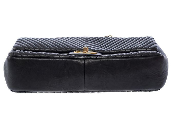 Bolso CHANEL Timeless/Classique en Cuero Negro - 103574 - vista 9
