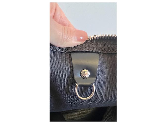 Louis Vuitton Keepall 55 Damier Graphite Nero - vista 14