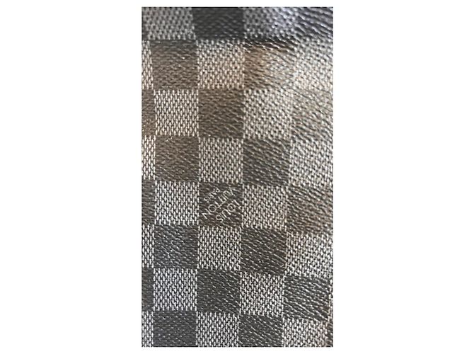 Louis Vuitton Keepall 55 Damier Graphite Nero - vista 17