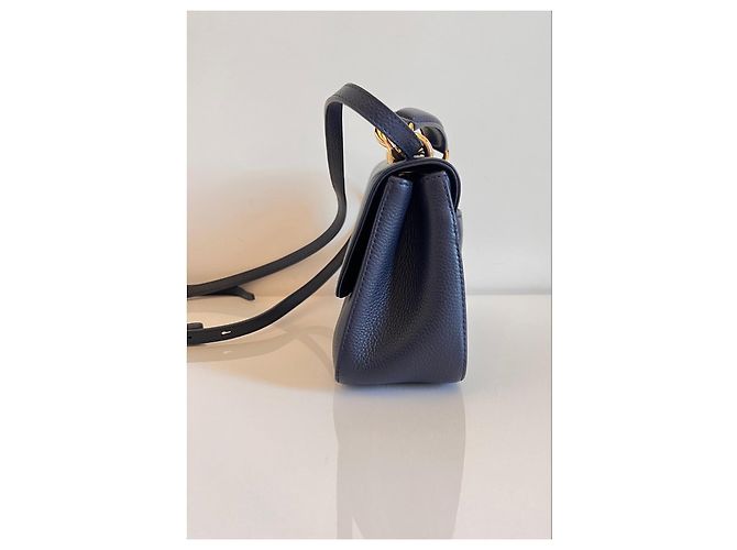 Salvatore Ferragamo Borsa a mano Gancini Blu scuro - vista 3