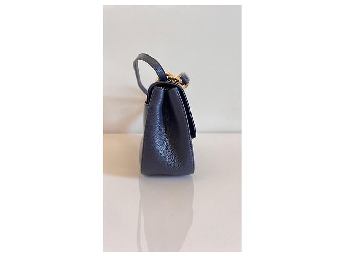 Salvatore Ferragamo Borsa a mano Gancini Blu scuro - vista 5