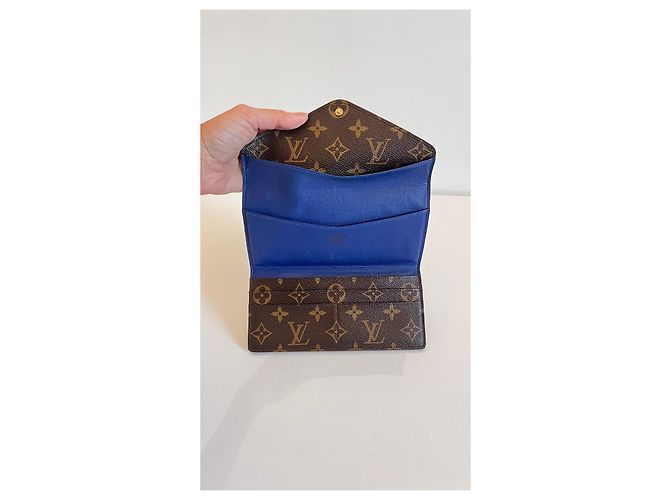 Louis Vuitton Cartera Josephine Monogram Castaño - vista 15