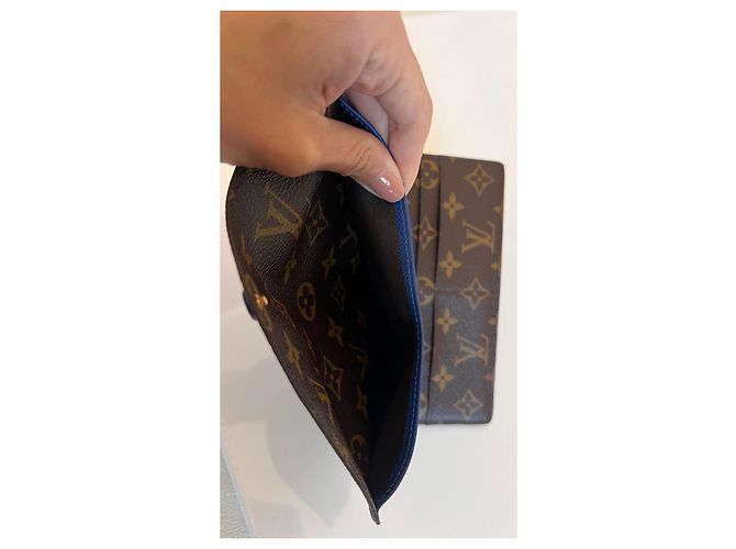 Louis Vuitton Cartera Josephine Monogram Castaño - vista 16