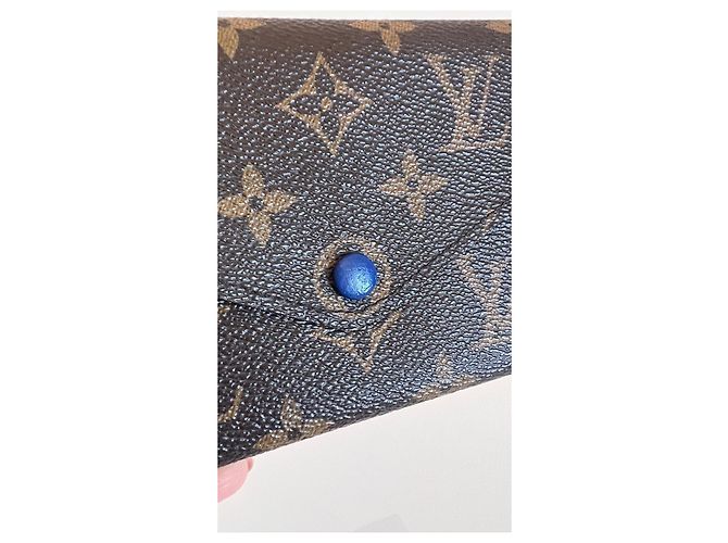 Louis Vuitton Cartera Josephine Monogram Castaño - vista 6
