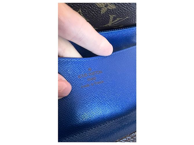 Louis Vuitton Cartera Josephine Monogram Castaño - vista 8