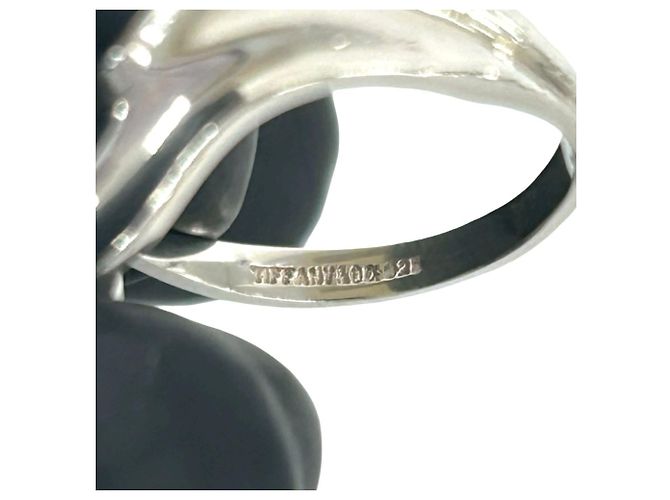 Tiffany & Co Tiffany Vintage Tulip Ring Silber - Ansicht 3
