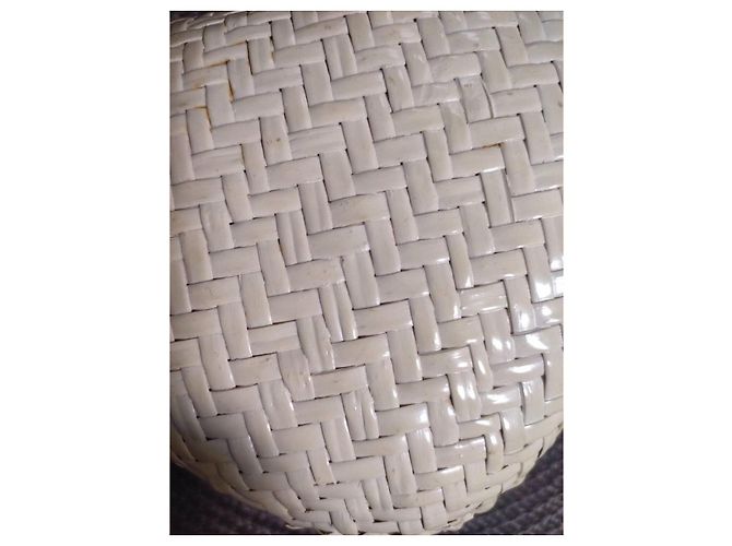 Courreges Courrèges Paris Borsa Cuore Intrecciata Bianco - vista 4