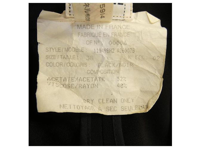 Giacca Chanel Vintage Nero - vista 3