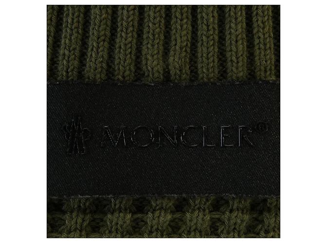 Moncler I20919C00007 Top Verde Caqui - vista 4
