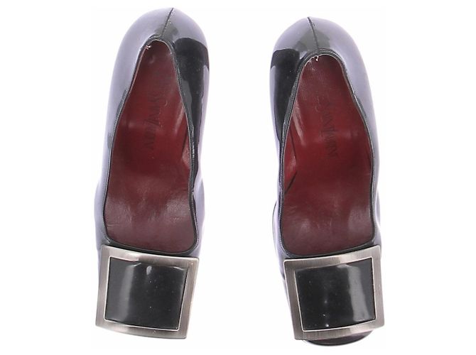 Yves Saint Laurent Stilettos en charol Negro - vista 6