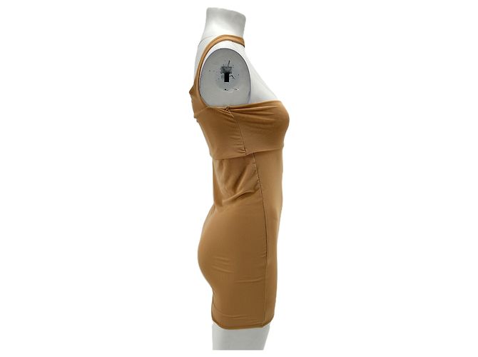 Autre Marque KHY Trägerloses Kleid Nude Beige - Ansicht 3