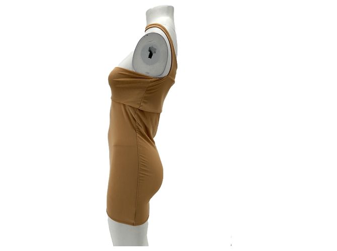 Autre Marque KHY Trägerloses Kleid Nude Beige - Ansicht 4