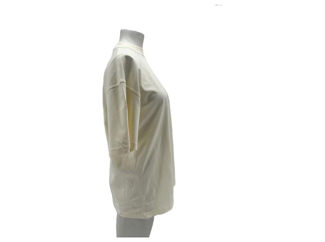 Autre Marque T-shirt ecru de mangas curtas Branco - vista 2
