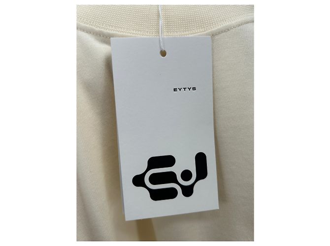 Autre Marque T-shirt ecru de mangas curtas Branco - vista 4