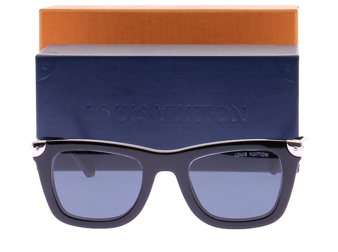 Louis Vuitton Gafas de sol cuadradas "LV Héritage" Negro - vista 7